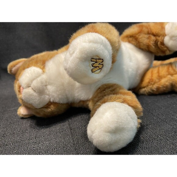 Ganz Webkinz Signature Tabby Cat Orange Stuffed Plush WKS1016 No Code Retired - Picture 8 of 9